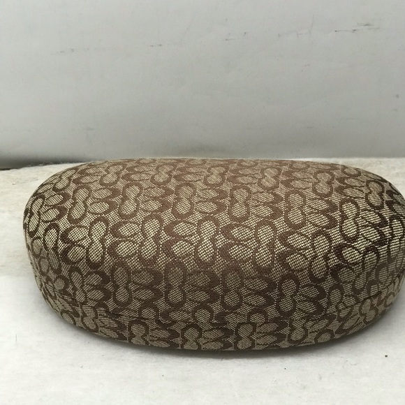 NEW COACH SIGNATURE LOGO Clamshell Halfmoon L case - Picture 2 of 4